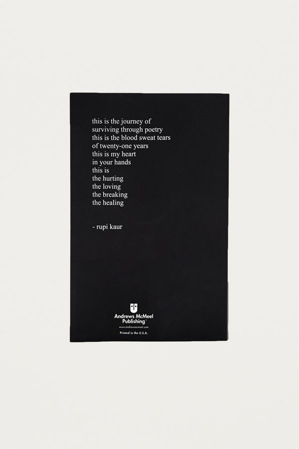 Rupi Kaur Buch „milk and honey“ Urban Outfitters