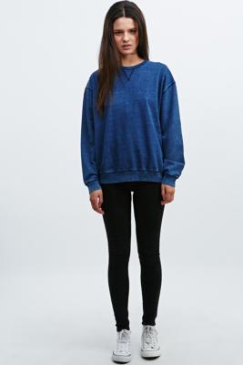 BDG Denim Sweatshirt in Blue