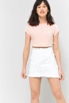 Prussia mall Cropped Pink Womens Tee in topshop key west