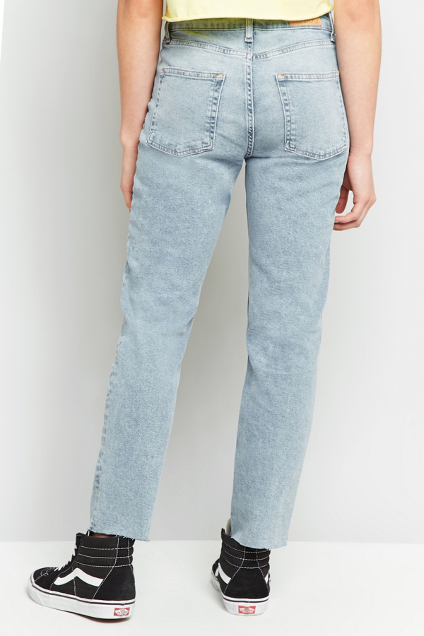 BDG Axyl Slim Straight Bleached Jeans Urban Outfitters