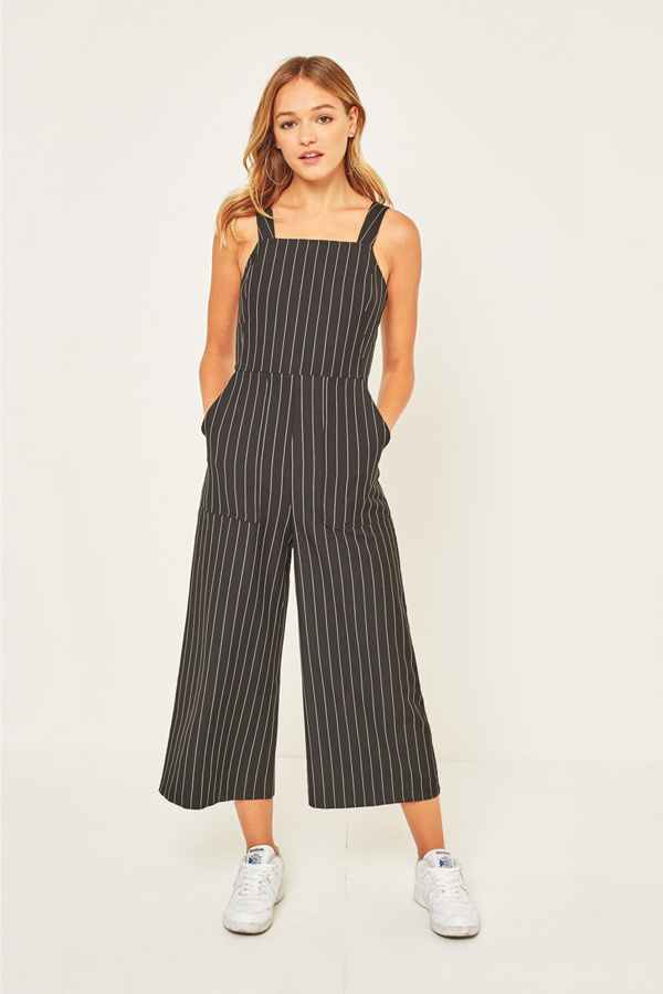 Slide View: 1: Urban Outfitters Bib Jumpsuit
