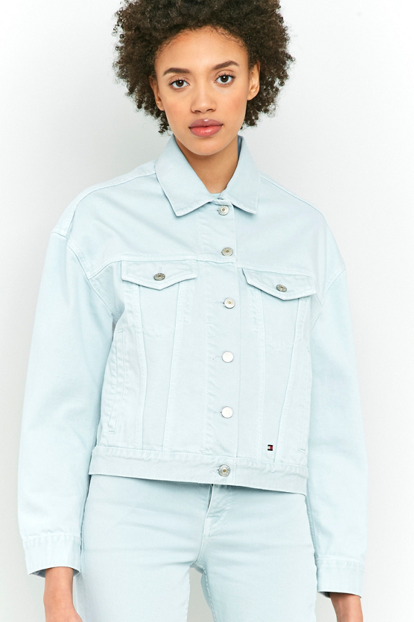 Veste En Jean Vintage Marvel Spider-Man 2002 - Style Camionneur Années 90, Taille L, Occasion Très Bon état