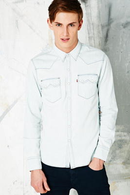 urban outfitters denim shirt