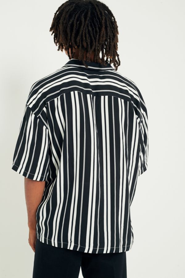 Loom Barca Stripe Revere Collar Shirt | Urban Outfitters