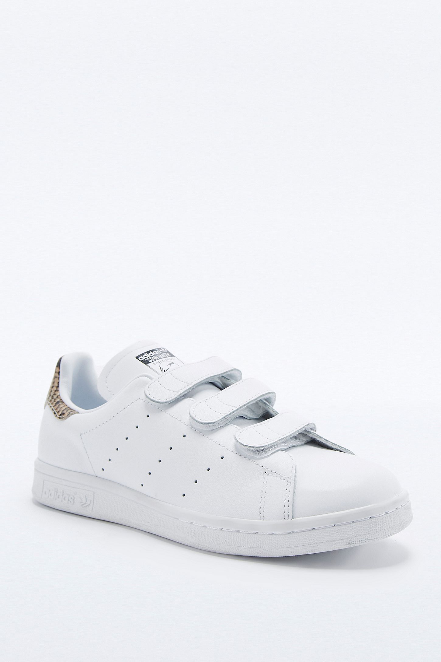 adidas Originals - Baskets Stan Smith blanches détail serpent et ... Touchez deux fois pour agrandir