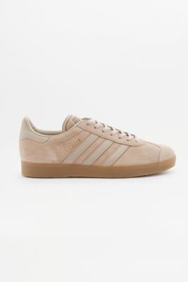 adidas Gazelle Clay Brown Suede Gum Sole Trainers - Urban Outfitters
