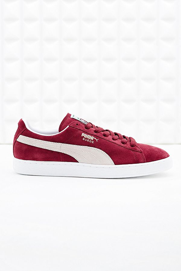 puma basket en daim bordeaux puma basket en daim bordeaux