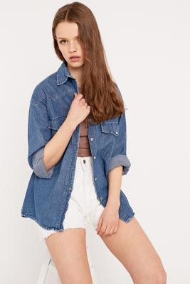 Urban Renewal Vintage Originals Western Denim Shirt