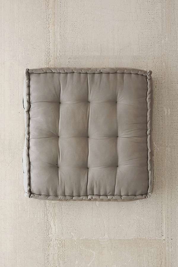 Slide View: 2: Reema Grey Printed Floor Cushion