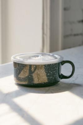 Speckled Black Souper Mug | Urban Outfitters