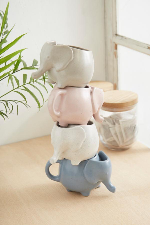 Slide View: 2: Elephant Tea Mug