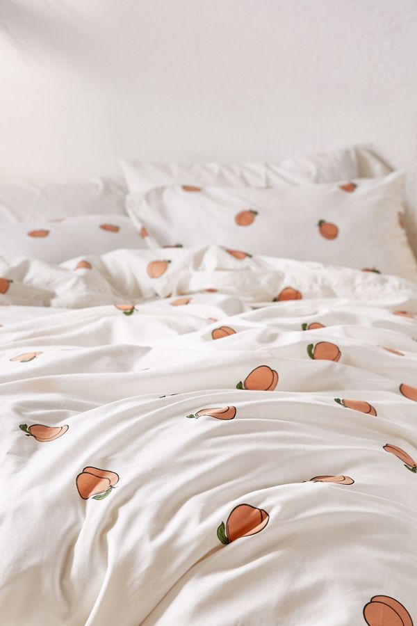 Peach Duvet Cover Set | Urban Outfitters