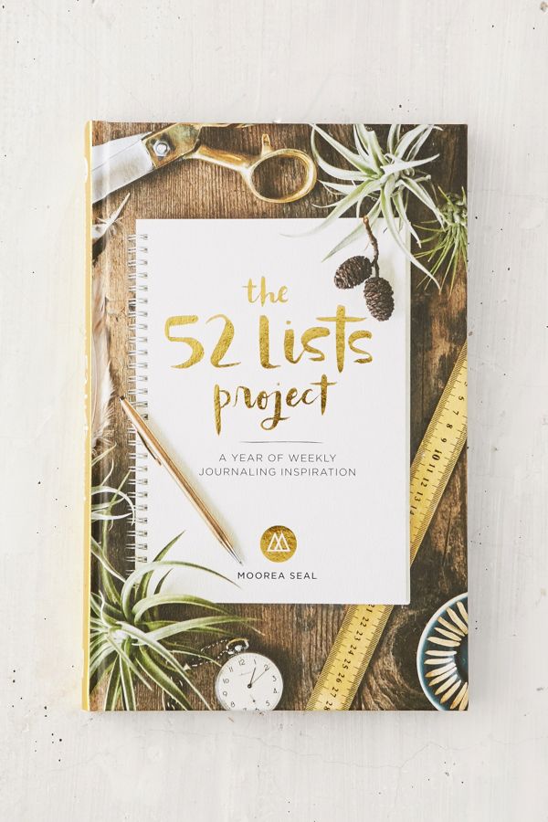 The 52 Lists Project A Year Of Weekly Journaling