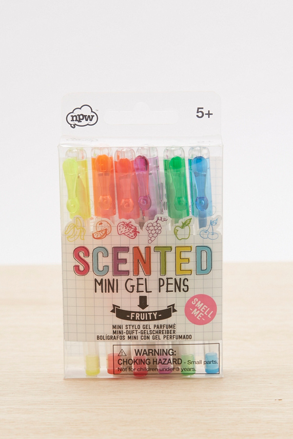 Slide View: 3: Lot de mini crayons à encre gel parfumés