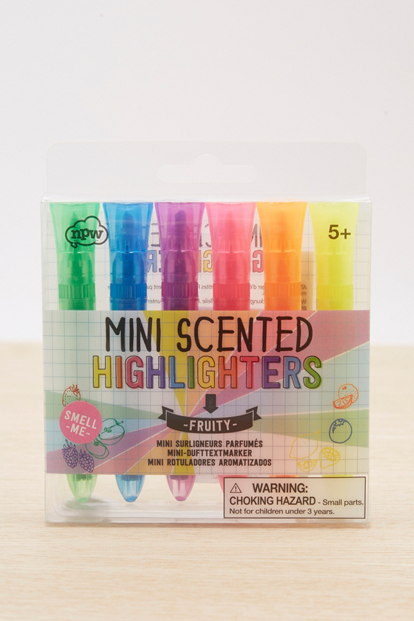 Slide View: 3: Lot de mini surligneurs parfumés