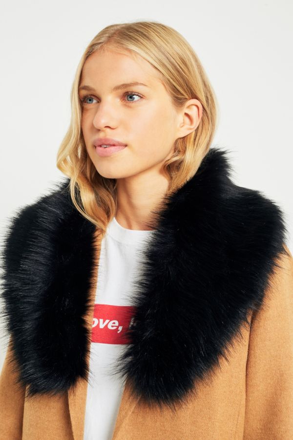 Faux Fur Collar Urban Outfitters 5736