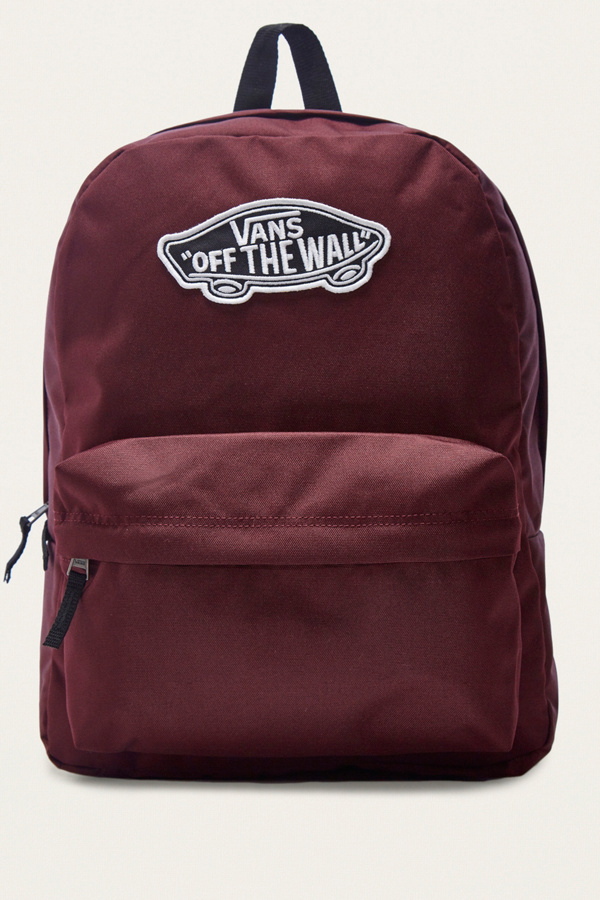 Vans Realm Burgundy Backpack Urban Outfitters UK